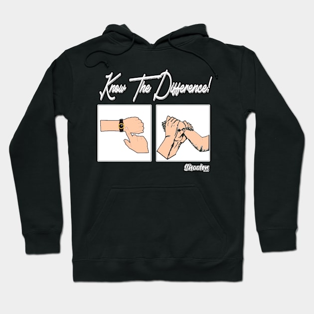 Know The Difference Hoodie by Cult Classic Clothing 